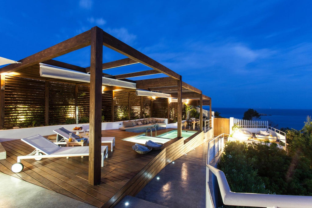 Stunning Seafront 5-Bedroom Ibiza Villa with Super Chill Island Vibes near Es Torrent