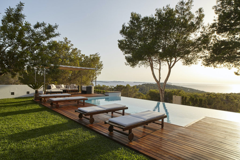 Completely Private Ibiza Villa with Beautiful Sunset Views near Cala Salada Beach