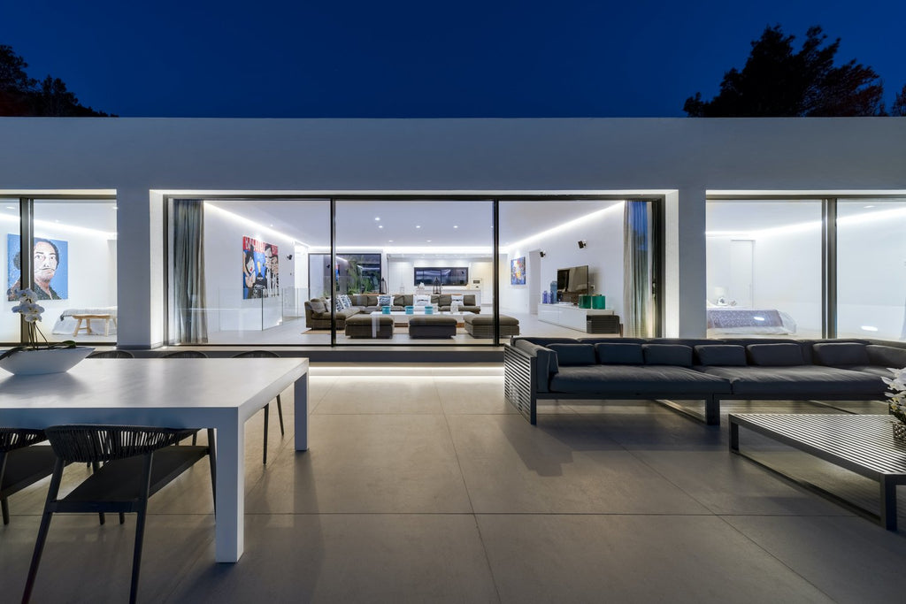 550 m² Modern Open-Plan Private Ibiza Villa Beautifully Furnished near Sant Josep Village