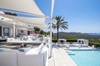 Modern Luxury Ibiza Villa with Huge Kitchen, Stunning Views and Spacious En-Suite Bedrooms near Es Cubells