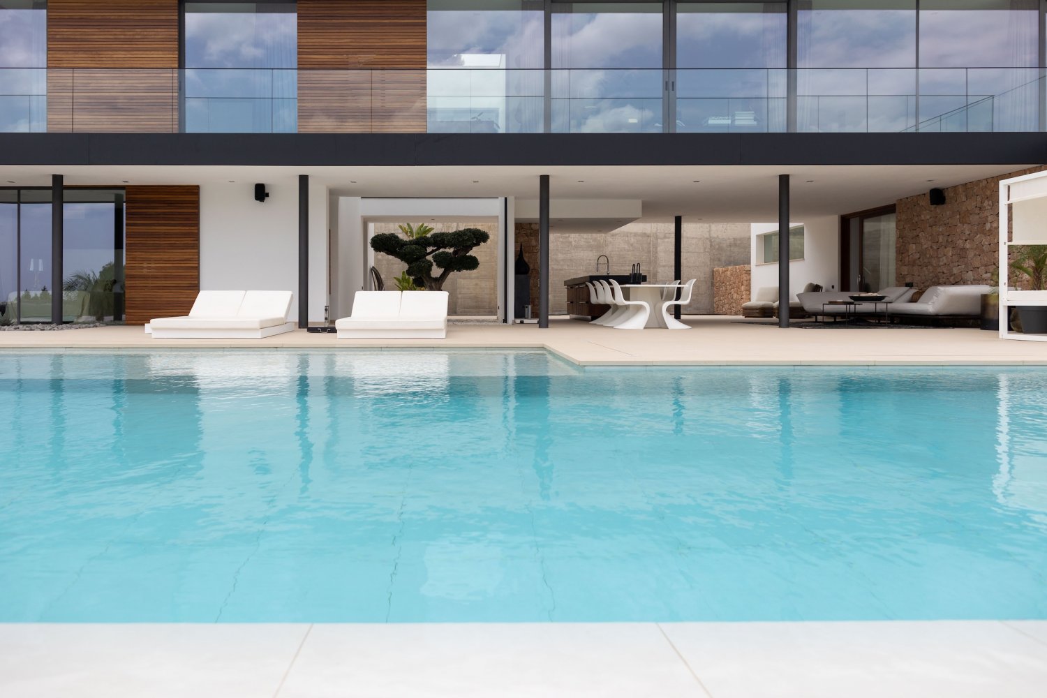 Contemporary Stylish Luxury Ibiza Villa in a Prime Location in Es Cubells