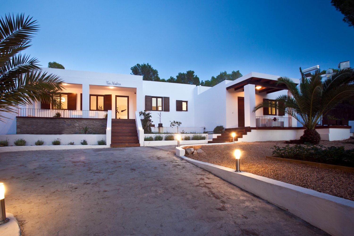 Beautiful Spacious Ibiza Villa in a Prime Location Just Steps from Cala Bassa Beach