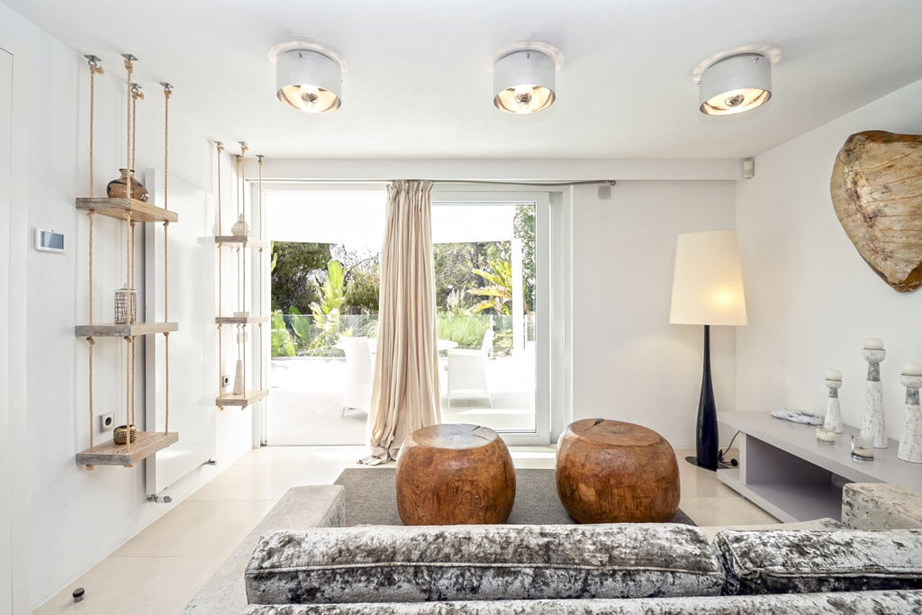 Modern Luxury Ibiza Villa with Huge Kitchen, Stunning Views and Spacious En-Suite Bedrooms near Es Cubells