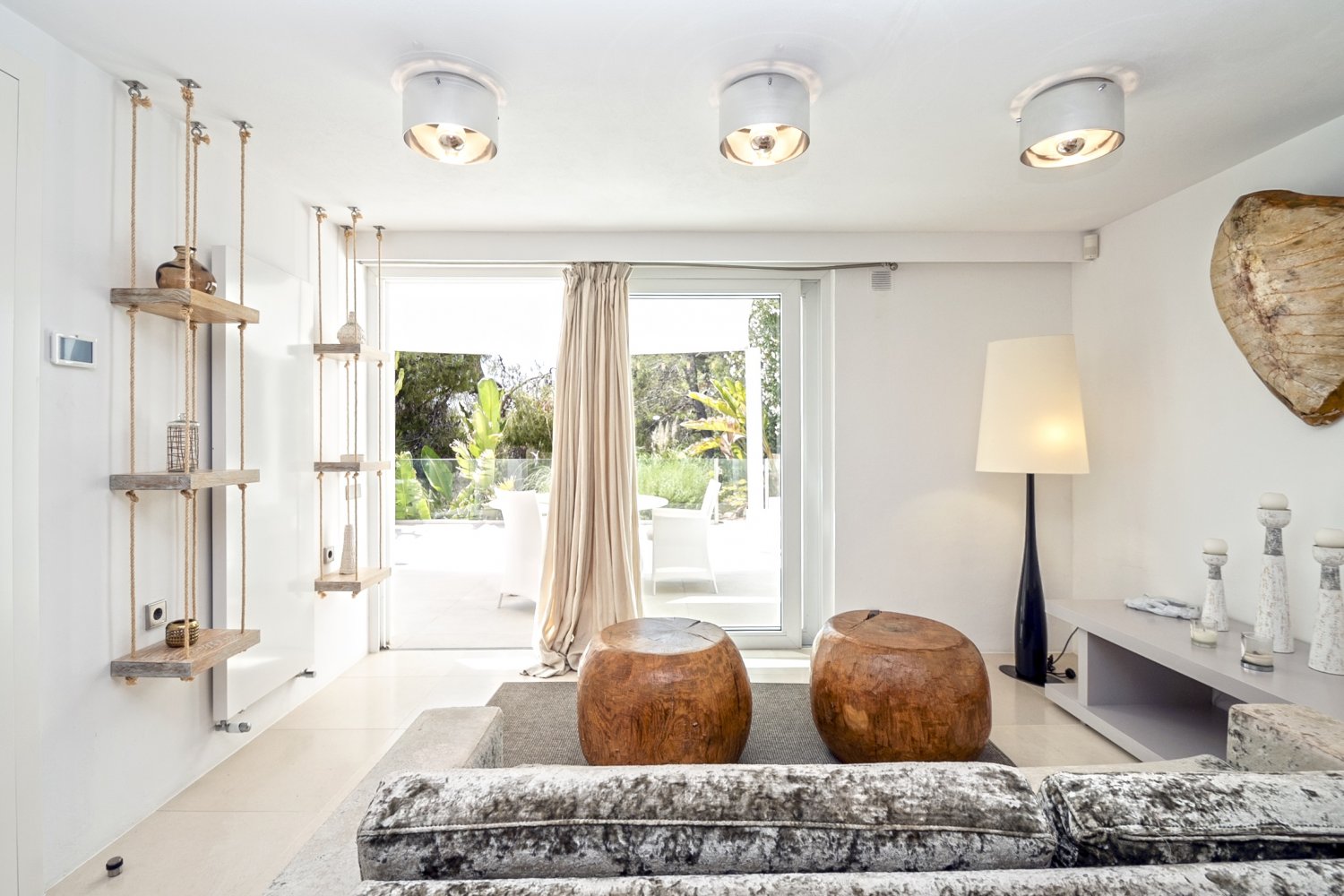 Modern Luxury Ibiza Villa with Huge Kitchen, Stunning Views and Spacious En-Suite Bedrooms near Es Cubells