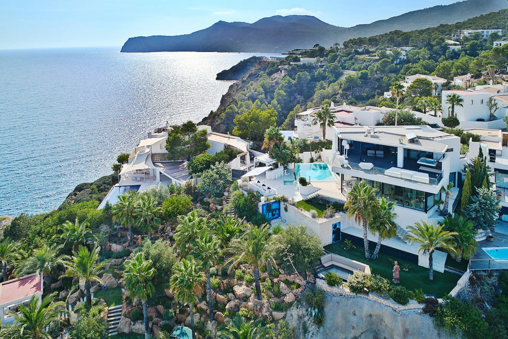 Clifftop Modern Ibiza Villa Designed to Enjoy the Island’s Good Life near Es Torrent