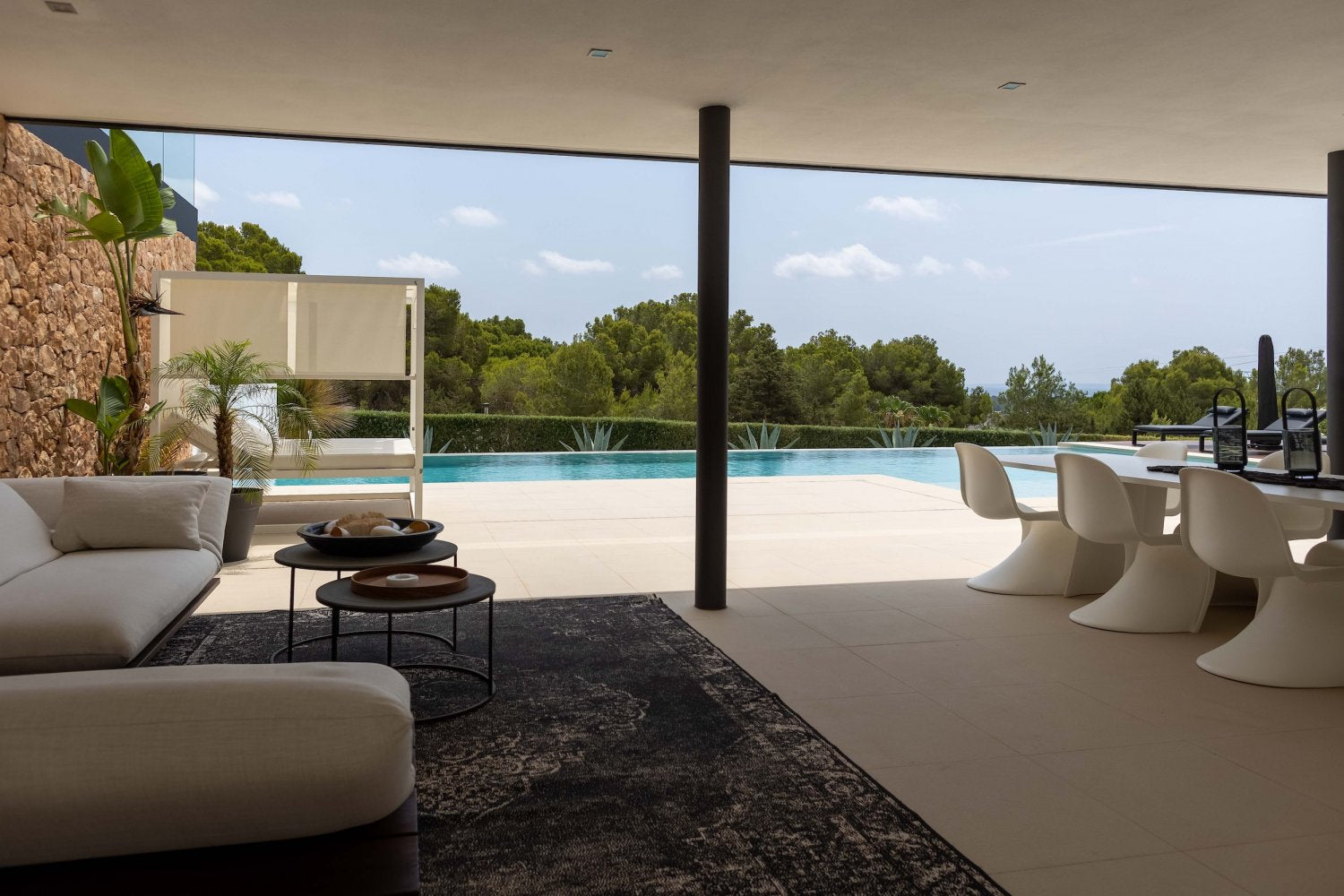 Contemporary Stylish Luxury Ibiza Villa in a Prime Location in Es Cubells