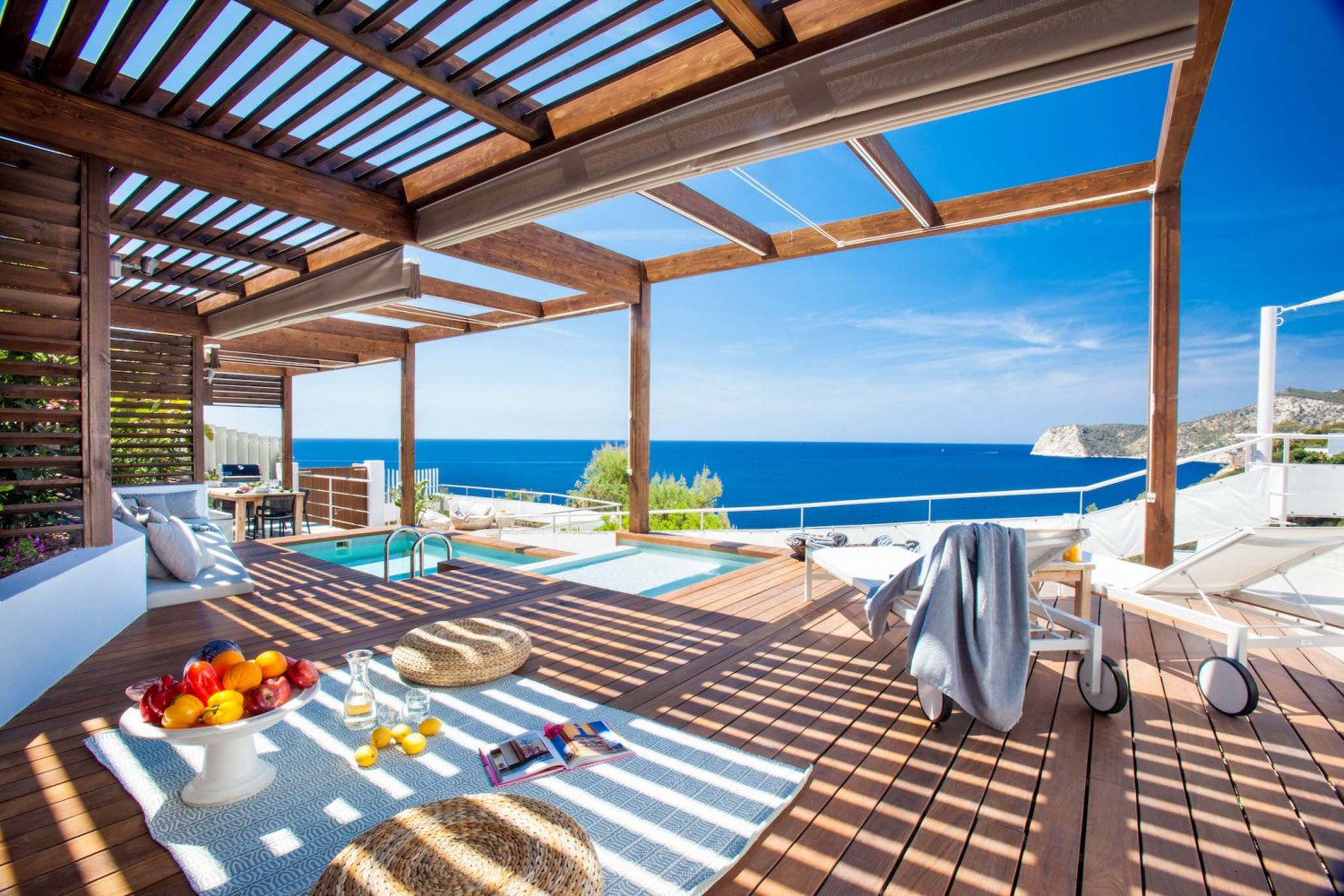 Stunning Seafront 5-Bedroom Ibiza Villa with Super Chill Island Vibes near Es Torrent