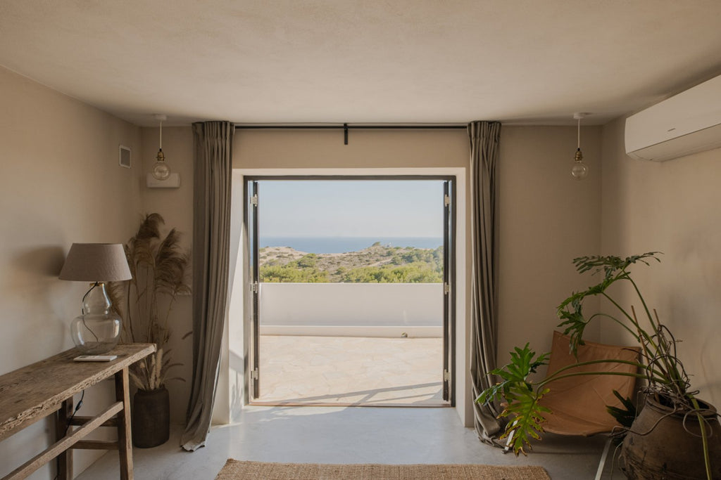 Spacious Stylish Villa with Beautiful Sea Views to Formentera in Ibiza Town