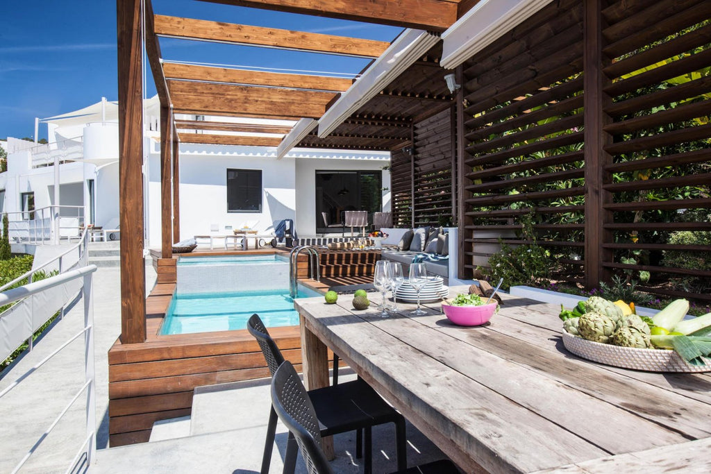 Stunning Seafront 5-Bedroom Ibiza Villa with Super Chill Island Vibes near Es Torrent