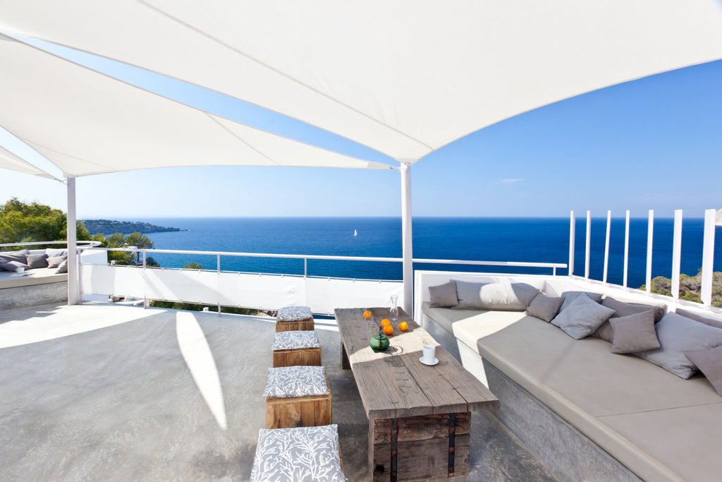 Stunning Seafront 5-Bedroom Ibiza Villa with Super Chill Island Vibes near Es Torrent