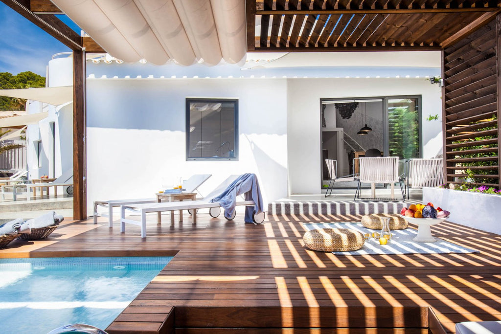 Stunning Seafront 5-Bedroom Ibiza Villa with Super Chill Island Vibes near Es Torrent