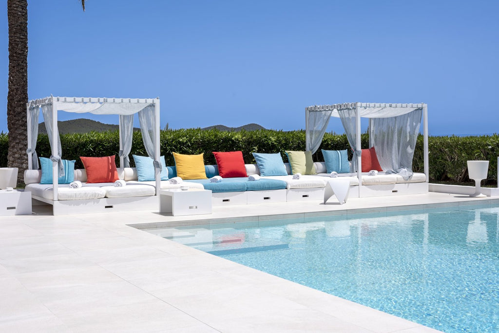 Modern Luxury Ibiza Villa with Huge Kitchen, Stunning Views and Spacious En-Suite Bedrooms near Es Cubells