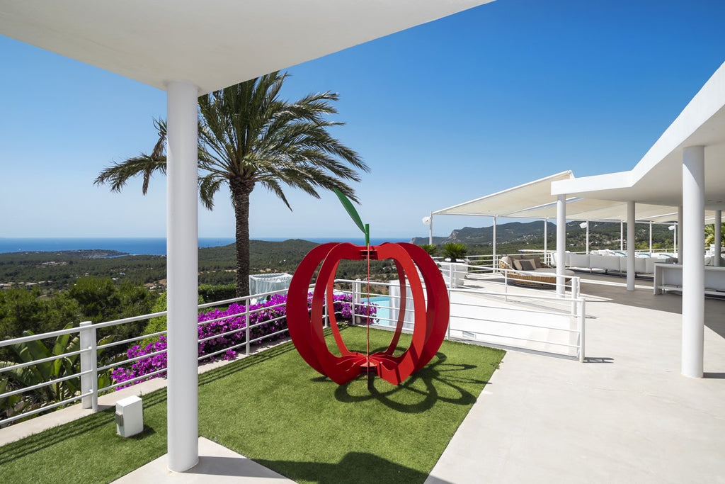 Modern Luxury Ibiza Villa with Huge Kitchen, Stunning Views and Spacious En-Suite Bedrooms near Es Cubells