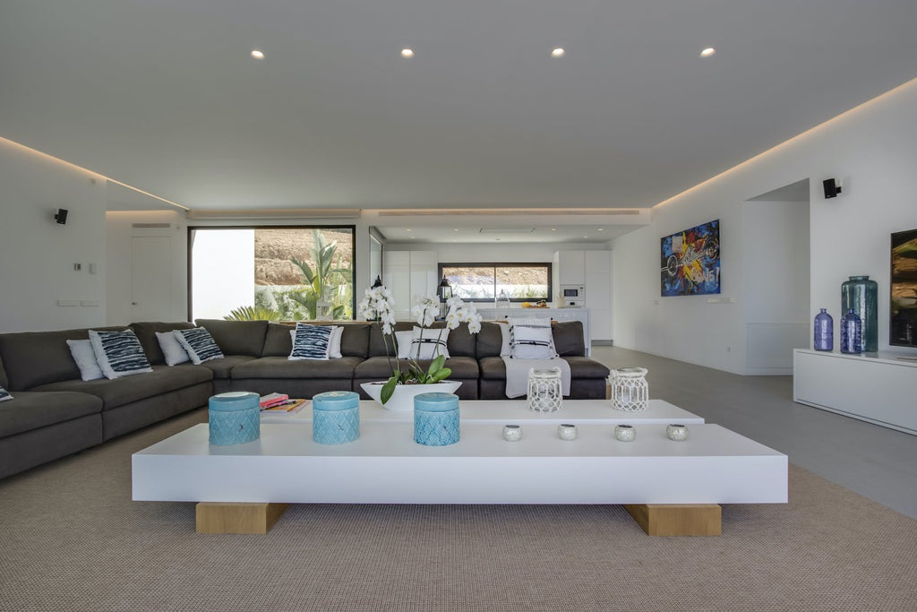 550 m² Modern Open-Plan Private Ibiza Villa Beautifully Furnished near Sant Josep Village