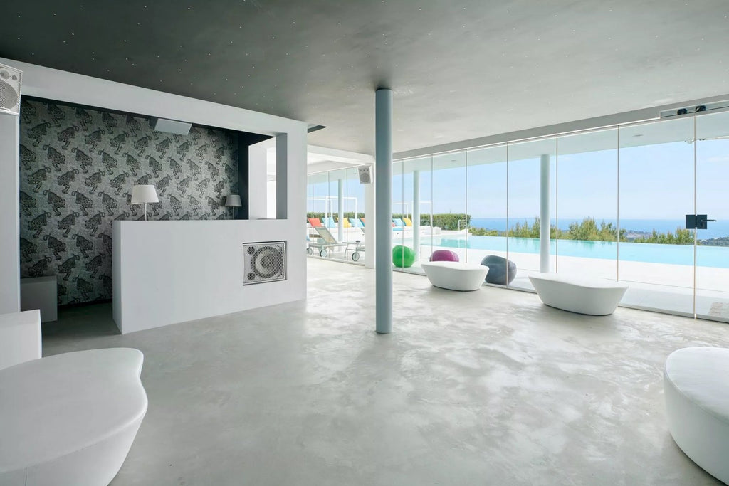 Modern Luxury Ibiza Villa with Huge Kitchen, Stunning Views and Spacious En-Suite Bedrooms near Es Cubells