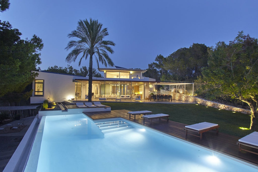 Completely Private Ibiza Villa with Beautiful Sunset Views near Cala Salada Beach
