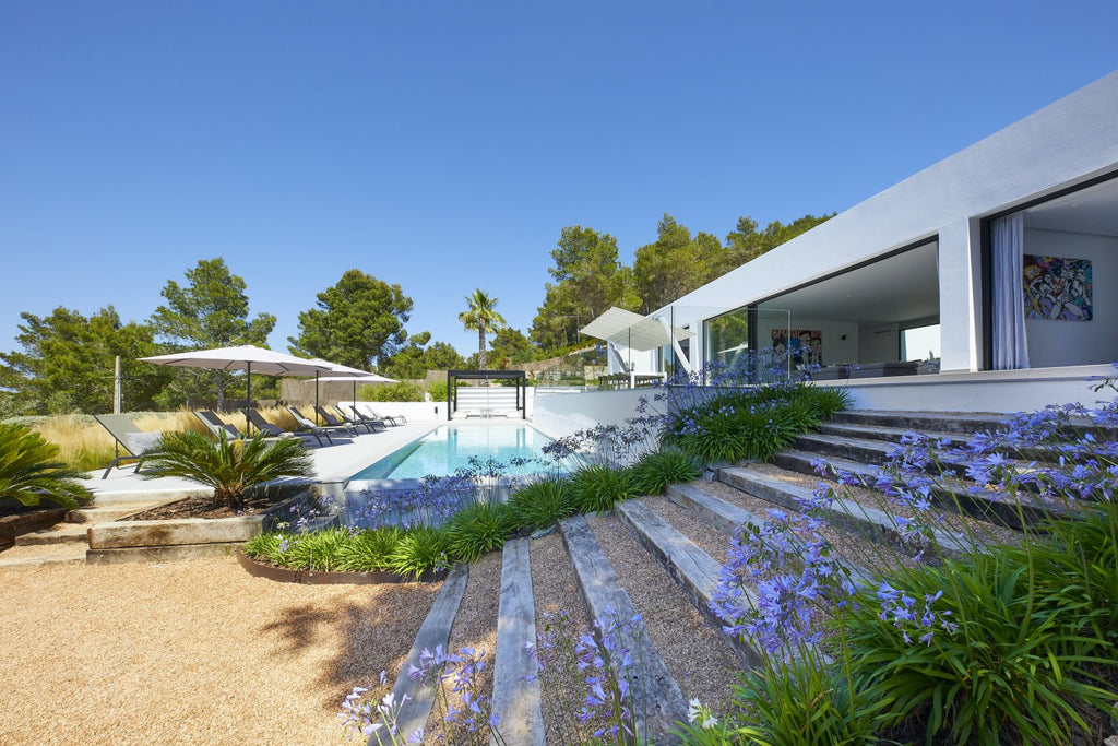 550 m² Modern Open-Plan Private Ibiza Villa Beautifully Furnished near Sant Josep Village