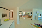 Modern Style Ibiza Villa with Five Spacious En-Suite Bedrooms, Luxurious Interiors, Impressive Kitchen and Panoramic Views of Es Torrent near Es Cubells
