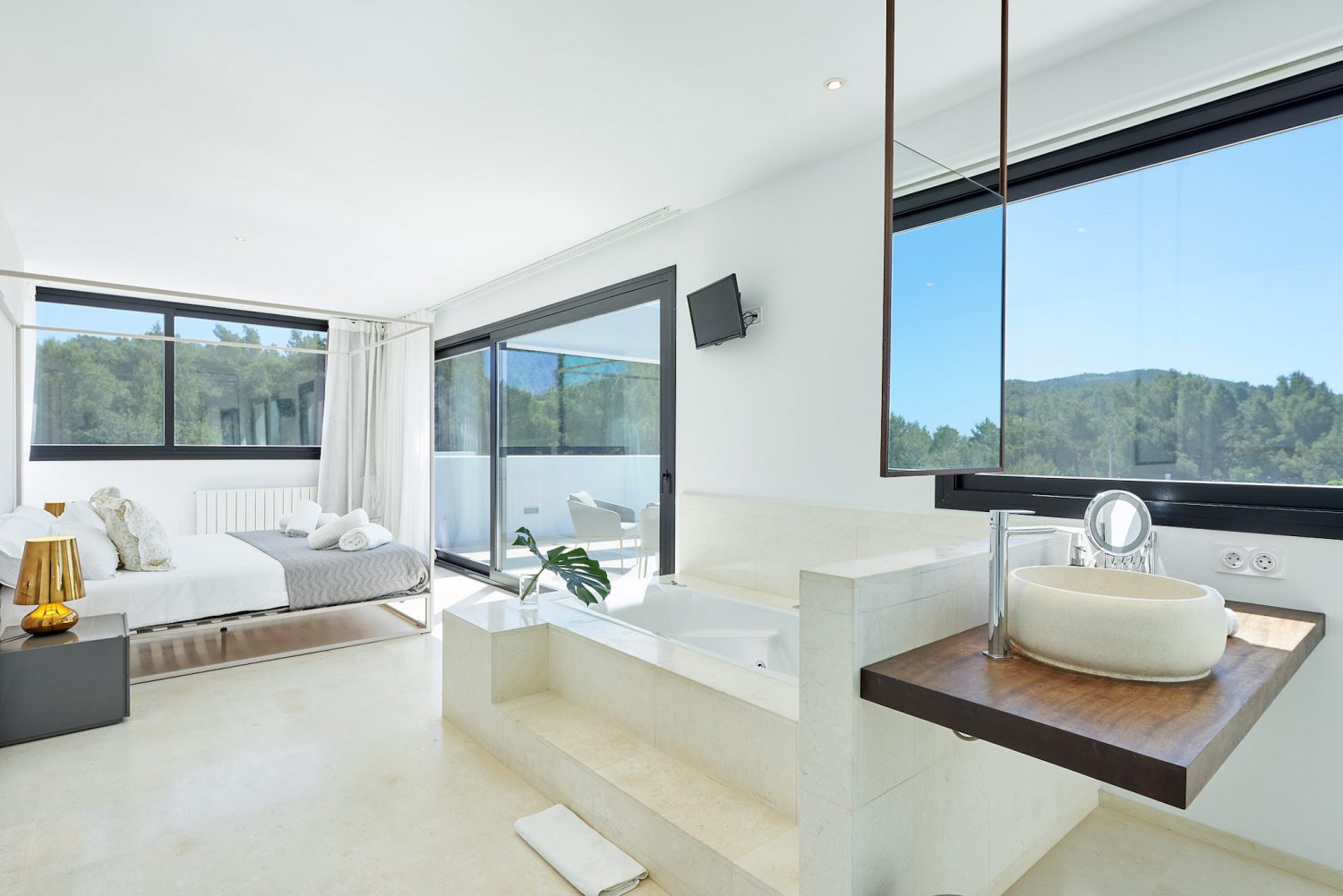 Spacious Exquisite 8-Bedroom Ibiza Villa with Cozy Interiors and an Amazing Outdoor Setup in a Quiet Prime Location near Cala Benirrás
