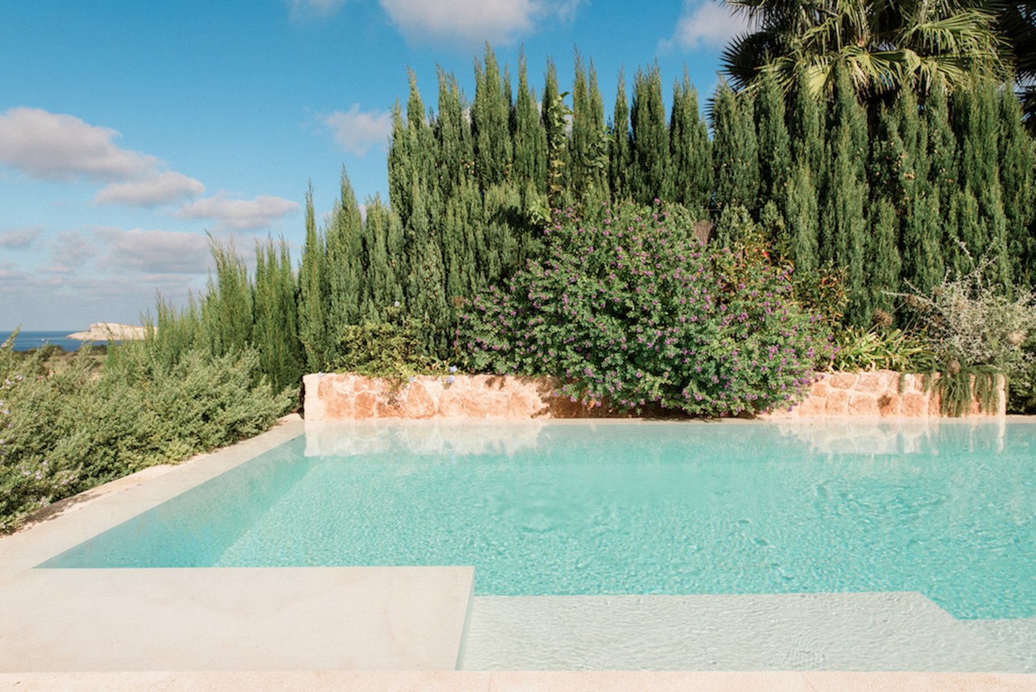 Dreamy Spacious Ibiza Villa with Modern Stylish Interiors, Beautiful Garden and Gorgeous Cala Comte Sunset Sea Views