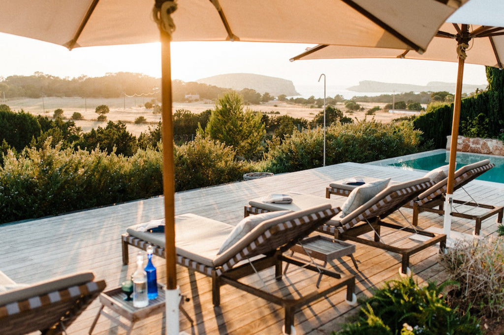 Dreamy Spacious Ibiza Villa with Modern Stylish Interiors, Beautiful Garden and Gorgeous Cala Comte Sunset Sea Views
