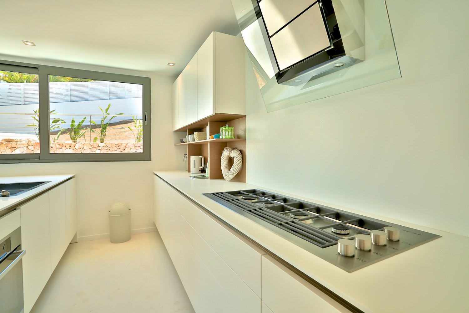 Modern Style Ibiza Villa with Five Spacious En-Suite Bedrooms, Luxurious Interiors, Impressive Kitchen and Panoramic Views of Es Torrent near Es Cubells