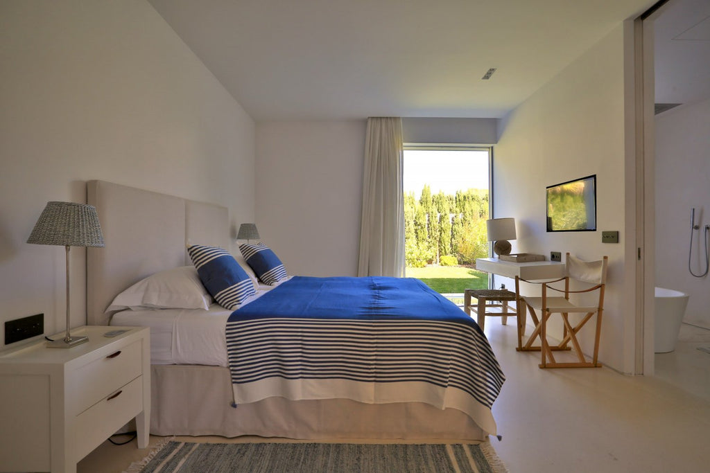 Dreamy Spacious Ibiza Villa with Modern Stylish Interiors, Beautiful Garden and Gorgeous Cala Comte Sunset Sea Views
