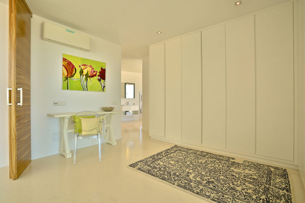 Modern Style Ibiza Villa with Five Spacious En-Suite Bedrooms, Luxurious Interiors, Impressive Kitchen and Panoramic Views of Es Torrent near Es Cubells
