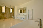 Modern Style Ibiza Villa with Five Spacious En-Suite Bedrooms, Luxurious Interiors, Impressive Kitchen and Panoramic Views of Es Torrent near Es Cubells