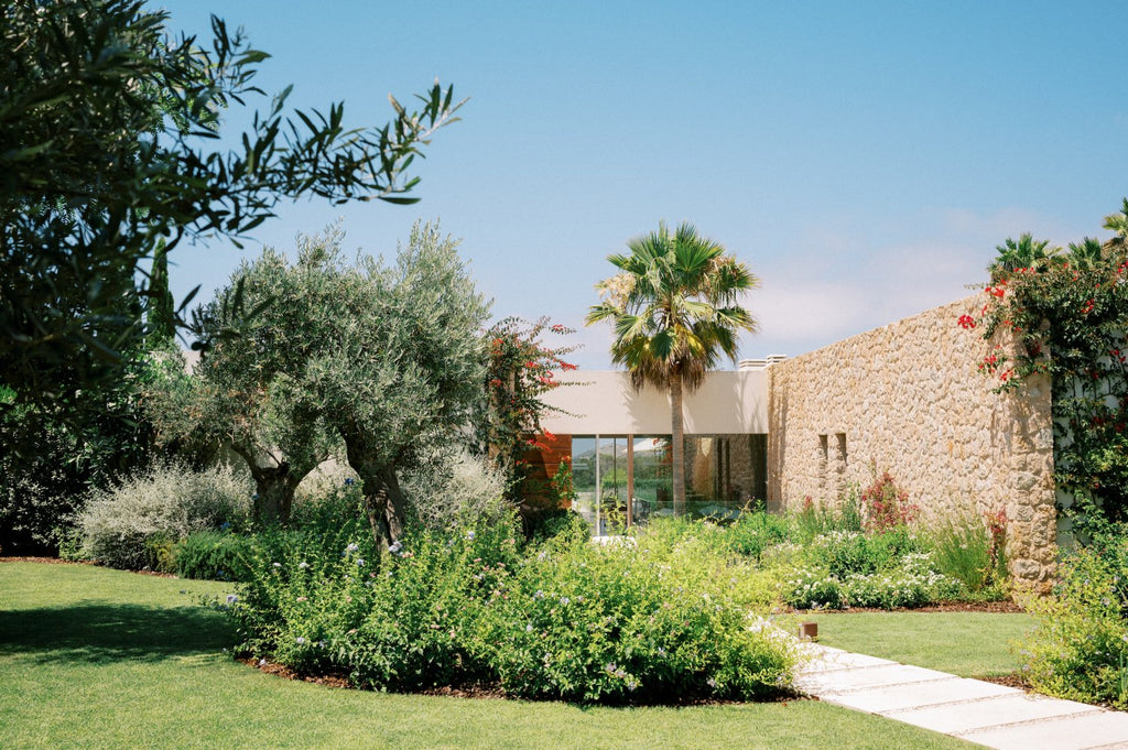 Dreamy Spacious Ibiza Villa with Modern Stylish Interiors, Beautiful Garden and Gorgeous Cala Comte Sunset Sea Views