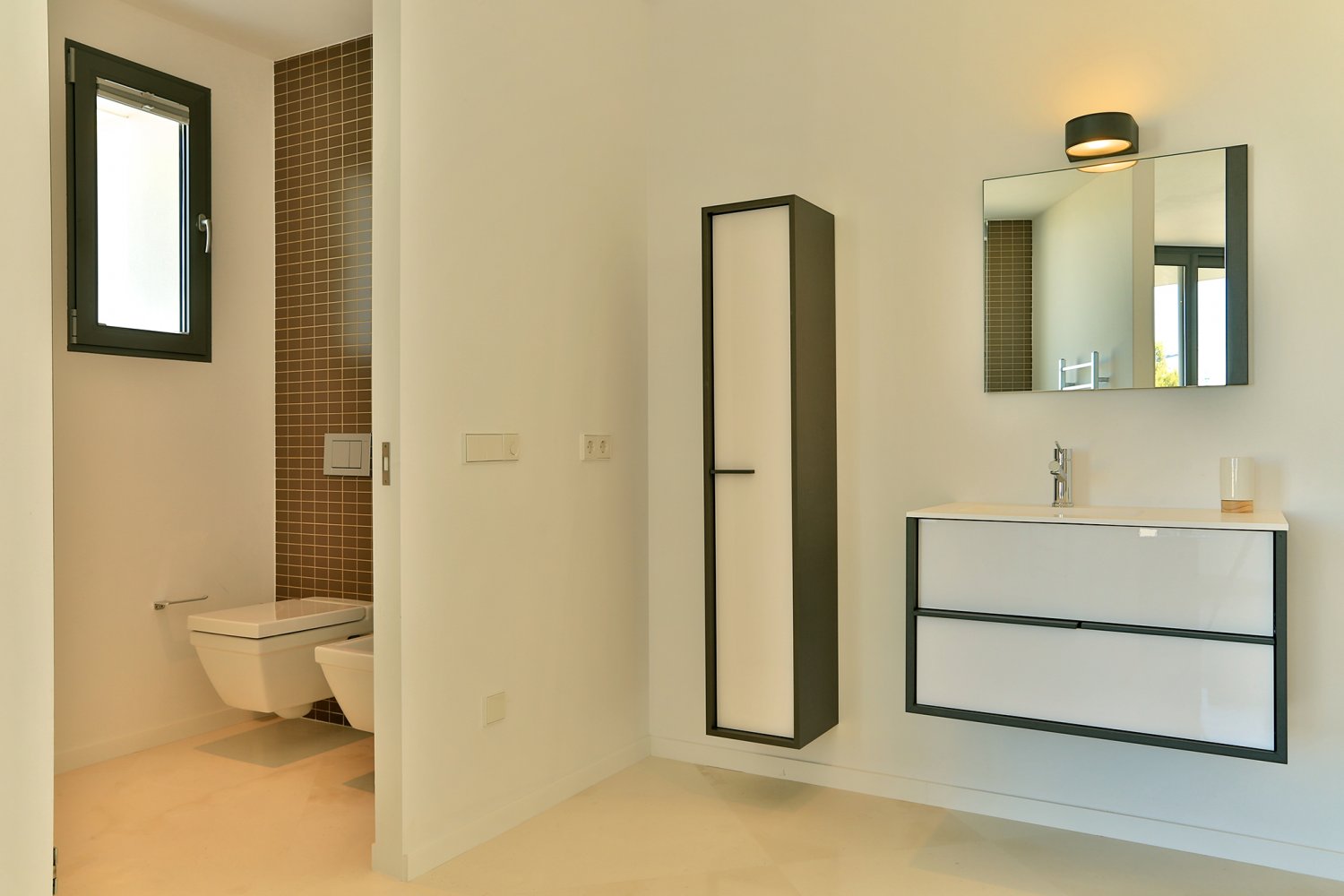 Modern Style Ibiza Villa with Five Spacious En-Suite Bedrooms, Luxurious Interiors, Impressive Kitchen and Panoramic Views of Es Torrent near Es Cubells