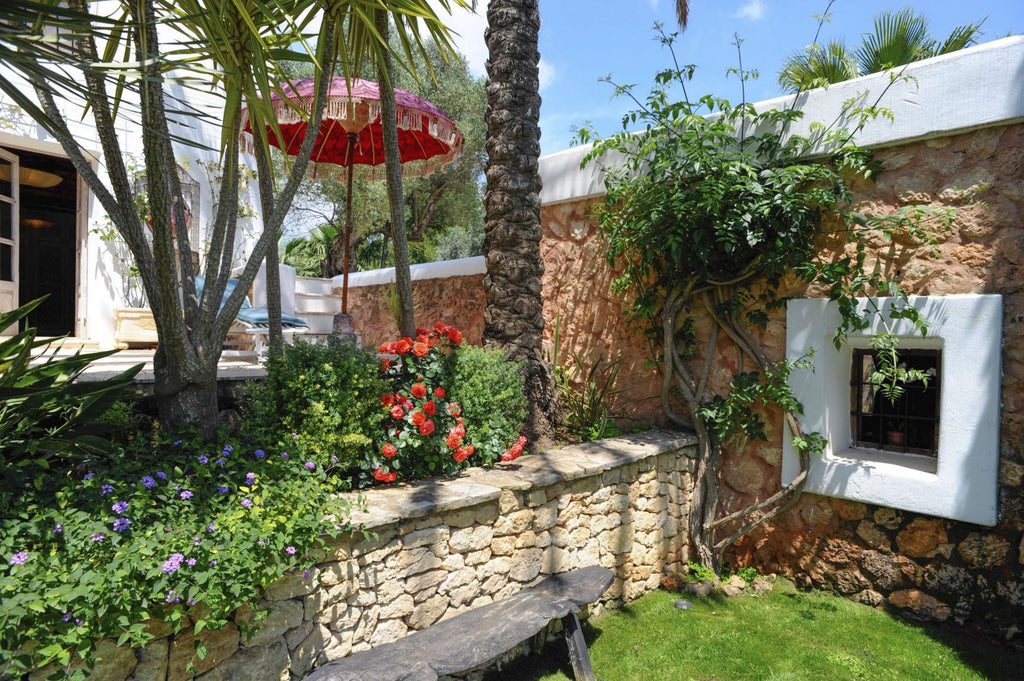 Secluded Peaceful Ibiza Villa with Panoramic Sea Views and a Huge Outdoor Space on Top of Atzaró Mountain near Santa Eulalia
