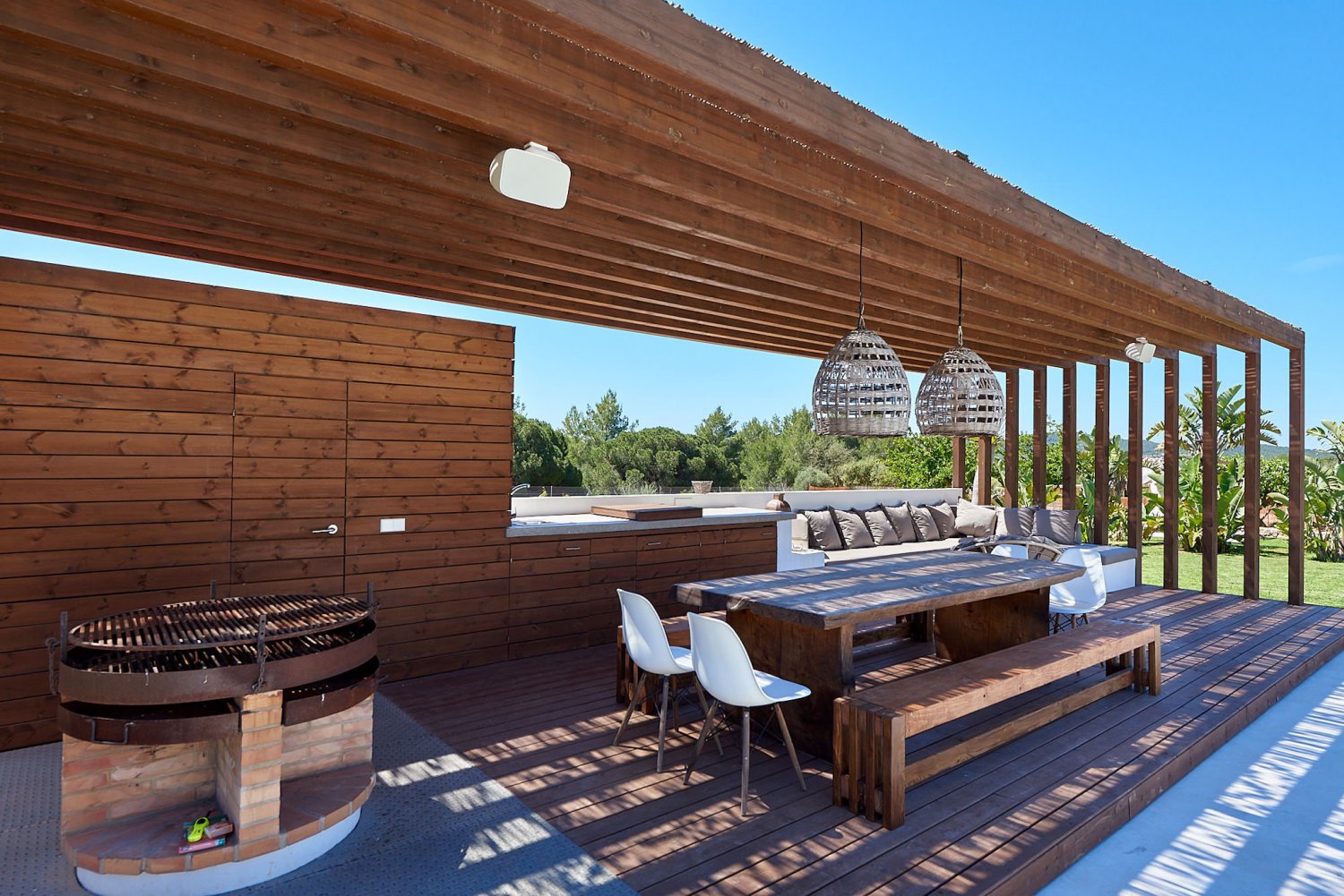 Spacious Exquisite 8-Bedroom Ibiza Villa with Cozy Interiors and an Amazing Outdoor Setup in a Quiet Prime Location near Cala Benirrás