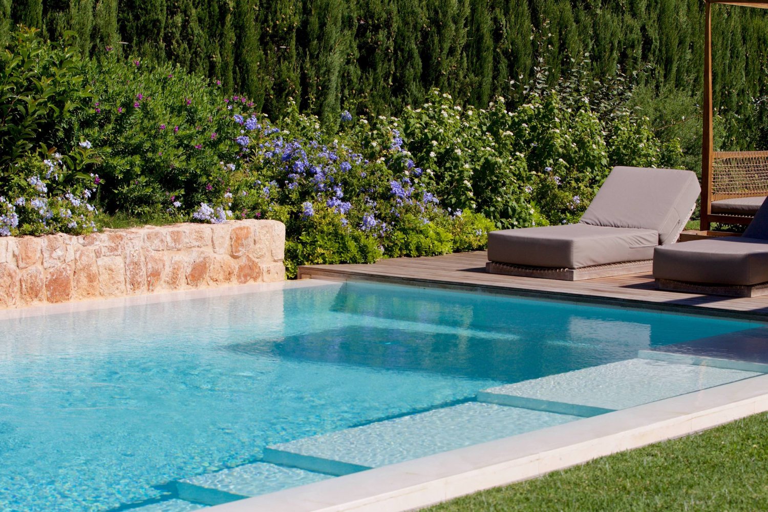 Dreamy Spacious Ibiza Villa with Modern Stylish Interiors, Beautiful Garden and Gorgeous Cala Comte Sunset Sea Views