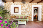 Secluded Peaceful Ibiza Villa with Panoramic Sea Views and a Huge Outdoor Space on Top of Atzaró Mountain near Santa Eulalia