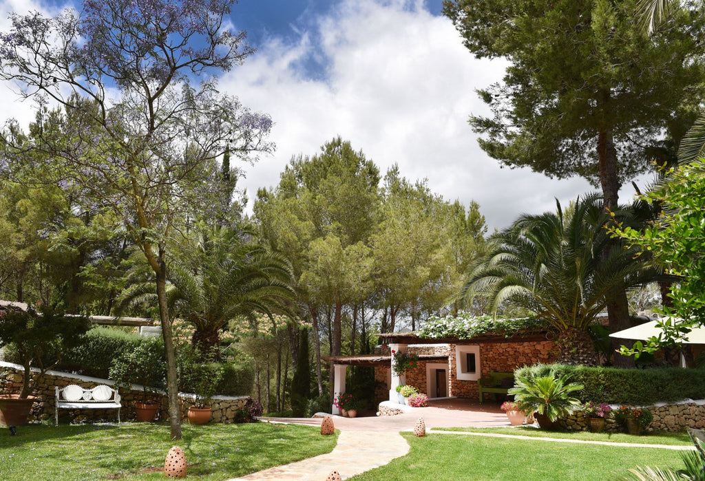 Secluded Peaceful Ibiza Villa with Panoramic Sea Views and a Huge Outdoor Space on Top of Atzaró Mountain near Santa Eulalia