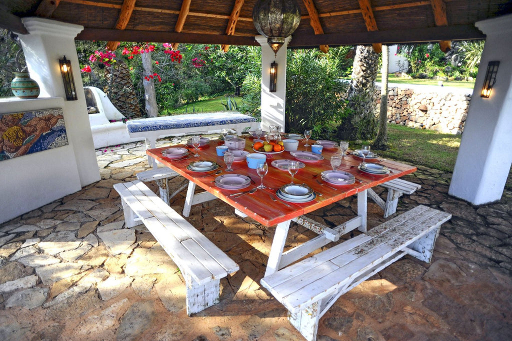 Secluded Peaceful Ibiza Villa with Panoramic Sea Views and a Huge Outdoor Space on Top of Atzaró Mountain near Santa Eulalia