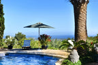 Secluded Peaceful Ibiza Villa with Panoramic Sea Views and a Huge Outdoor Space on Top of Atzaró Mountain near Santa Eulalia