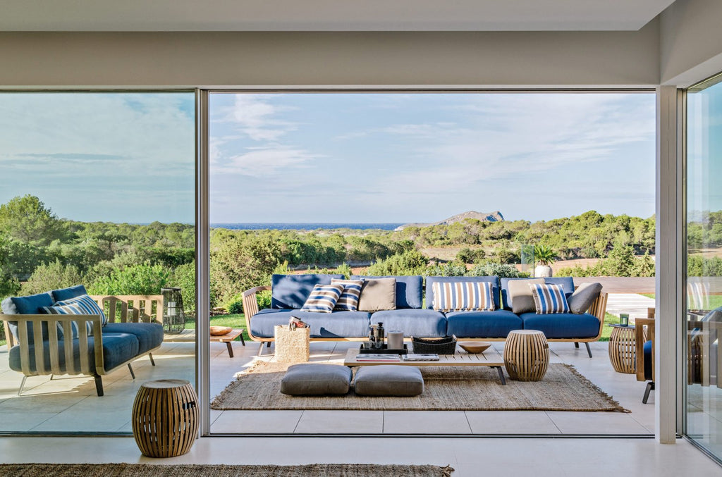 Dreamy Spacious Ibiza Villa with Modern Stylish Interiors, Beautiful Garden and Gorgeous Cala Comte Sunset Sea Views