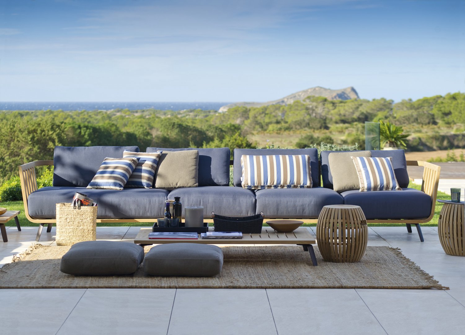 Dreamy Spacious Ibiza Villa with Modern Stylish Interiors, Beautiful Garden and Gorgeous Cala Comte Sunset Sea Views