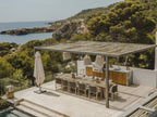 Seafront Stylish Ibiza Villa Facing Formentera with Breathtaking Sunrise Views and Pink Sunsets in Roca Llisa
