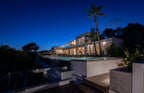 Seafront Stylish Ibiza Villa Facing Formentera with Breathtaking Sunrise Views and Pink Sunsets in Roca Llisa