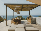 Seafront Stylish Ibiza Villa Facing Formentera with Breathtaking Sunrise Views and Pink Sunsets in Roca Llisa