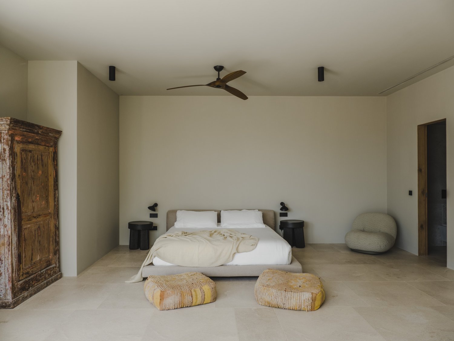 Seafront Stylish Ibiza Villa Facing Formentera with Breathtaking Sunrise Views and Pink Sunsets in Roca Llisa