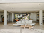 Seafront Stylish Ibiza Villa Facing Formentera with Breathtaking Sunrise Views and Pink Sunsets in Roca Llisa