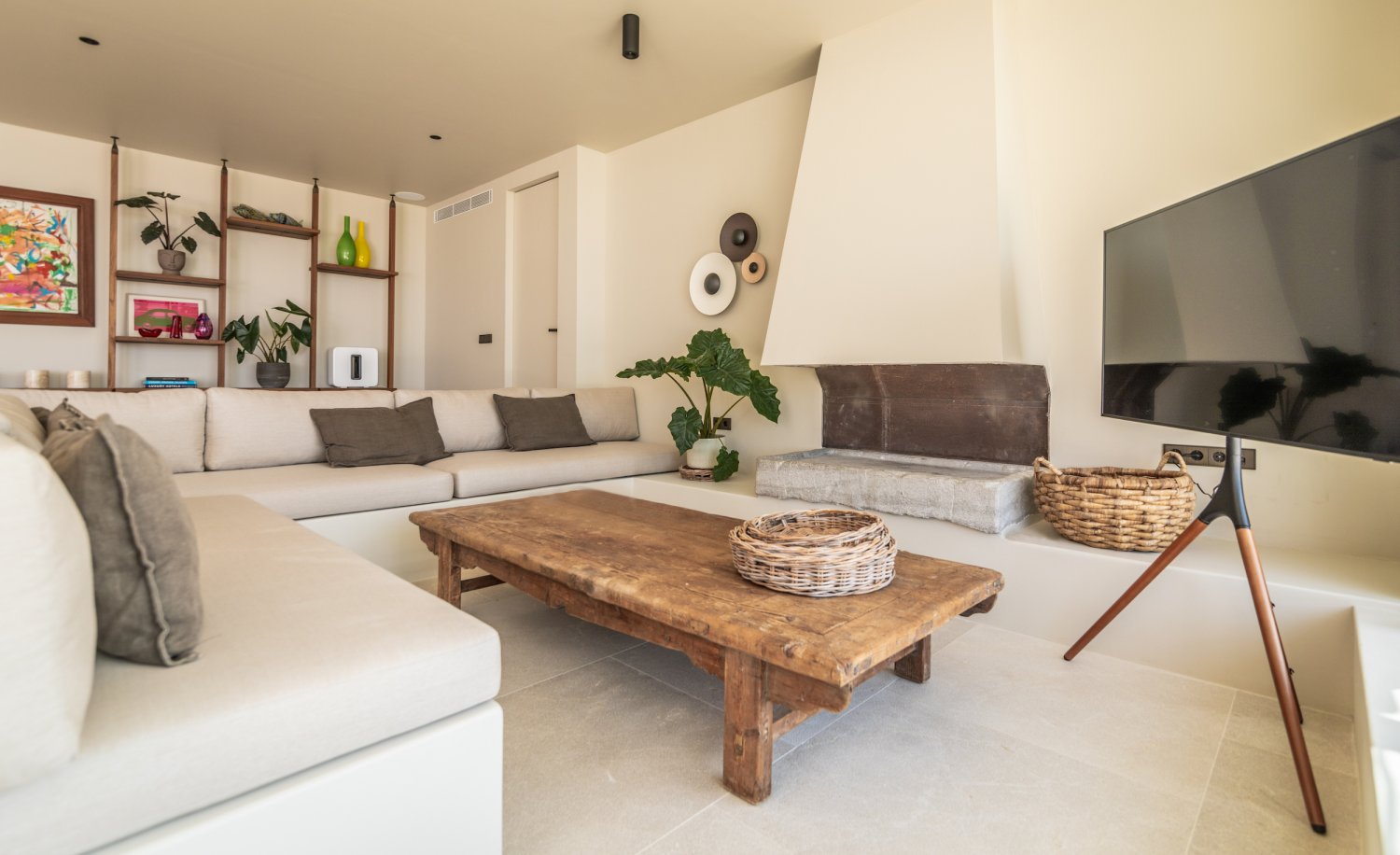 Seafront Stylish Ibiza Villa Facing Formentera with Breathtaking Sunrise Views and Pink Sunsets in Roca Llisa