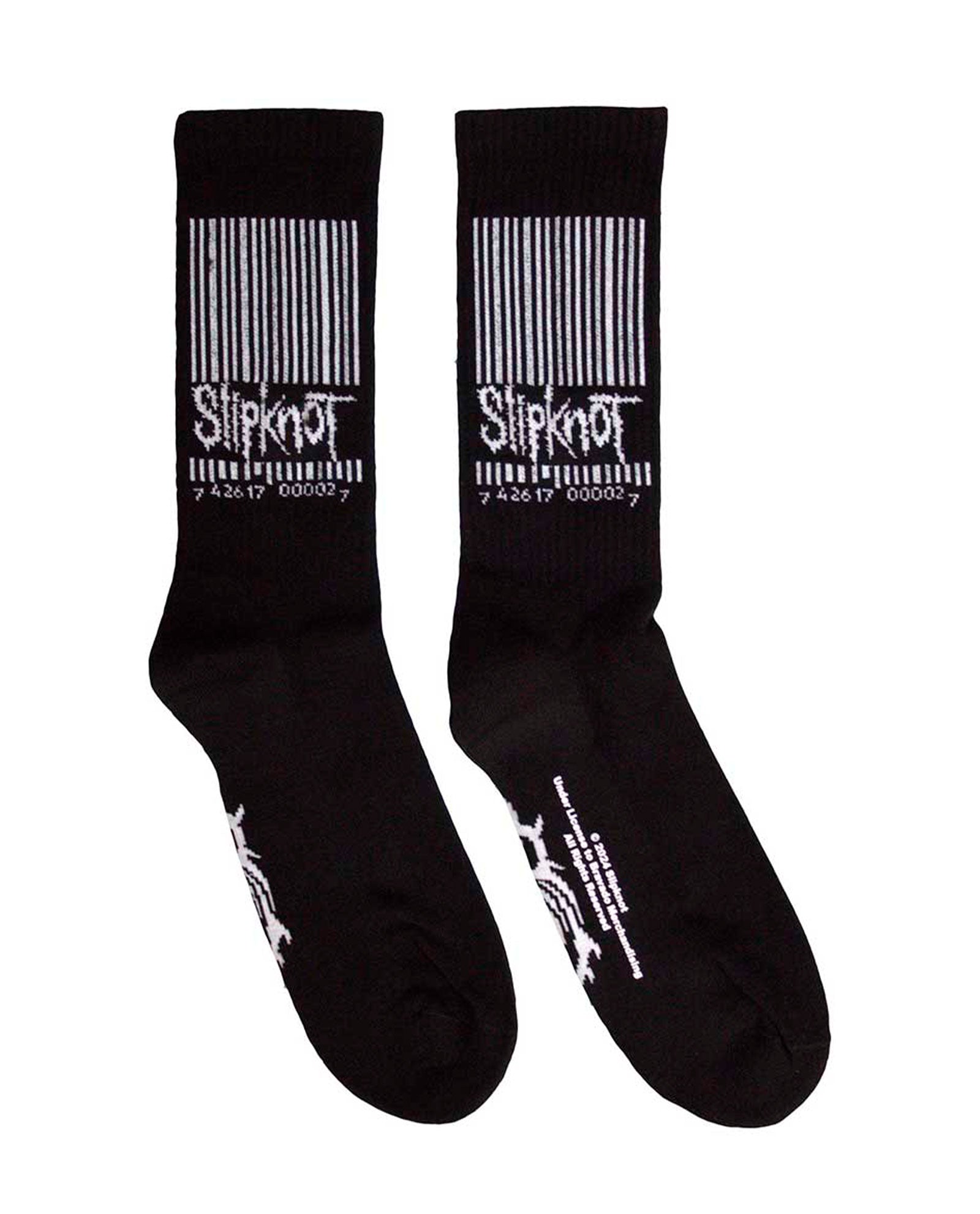 Slipknot - Calcetines "Barcode & Tribal S"