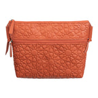 Coral Embossed Crossbody Bag with Islamic Design Pattern