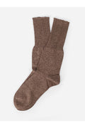 Taiga Takahashi Zokki-Woven Cotton Socks — Brown