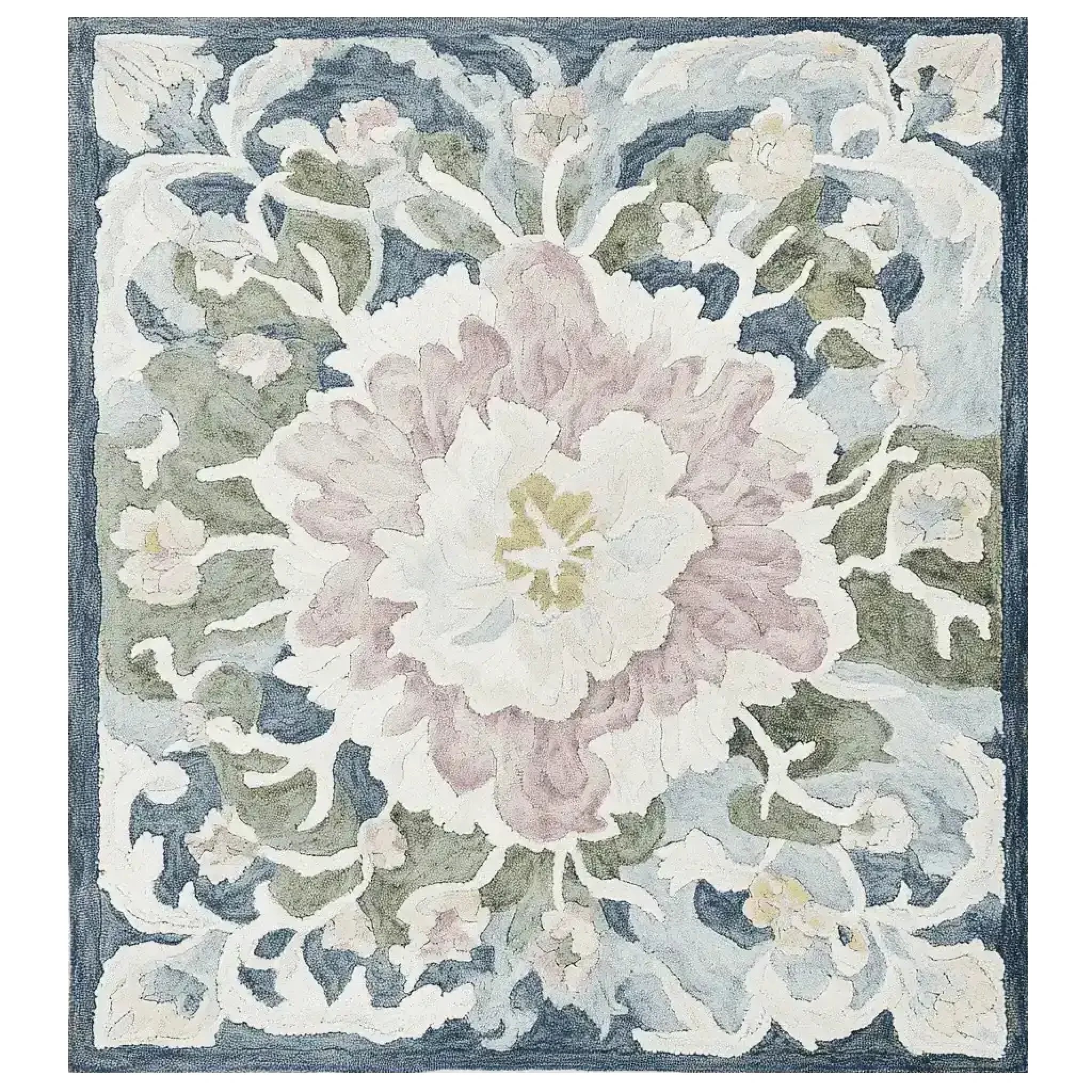 Soft Bloom Rhapsody Hand Tufted Rug